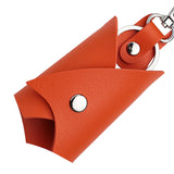 Maxbell Key Case Key Holder Large Capacity Car Keychain for Purse Car Keys Boyfriend Orange