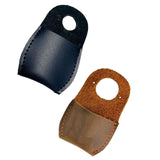 Maxbell Thumb Guard Premium Handmade Working Carving Kit PU Leather Finger Protector Black