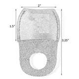 Maxbell Thumb Guard Premium Handmade Working Carving Kit PU Leather Finger Protector Black