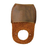 Maxbell Thumb Guard Premium Handmade Working Carving Kit PU Leather Finger Protector Brown