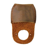 Maxbell Thumb Guard Premium Handmade Working Carving Kit PU Leather Finger Protector Brown