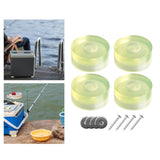 Maxbell Fishing Tackle Boxes Bottom Pads Raiser Lightweight Foot Mats Tool Accessory A