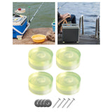 Maxbell Fishing Tackle Boxes Bottom Pads Raiser Lightweight Foot Mats Tool Accessory A