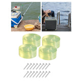 Maxbell Fishing Tackle Boxes Bottom Pads Raiser Lightweight Foot Mats Tool Accessory C