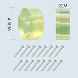 Maxbell Fishing Tackle Boxes Bottom Pads Raiser Lightweight Foot Mats Tool Accessory C