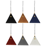 Maxbell Hanging Neck Pouch Decorative PU Leather with Removable Lanyard Purse Holder Black