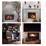 Maxbell Chimney Pipe Three Way Joint Fireplace Stove Pipe for Outdoor Furnace Burner