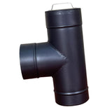 Maxbell Chimney Pipe Three Way Joint Fireplace Stove Pipe for Outdoor Furnace Burner