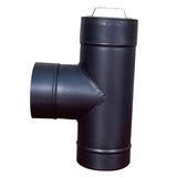 Maxbell Chimney Pipe Three Way Joint Fireplace Stove Pipe for Outdoor Furnace Burner