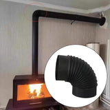 Maxbell Stove Pipe Elbow Liner Stove Chimney Pipe for Picnic Camping Hot Tents Stove