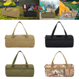 Maxbell Tent Stakes Storage Bag Case Ground Nail Carry Bag for Outdoor Picnic Hiking Khaki