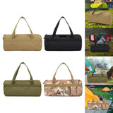 Maxbell Tent Stakes Storage Bag Case Ground Nail Carry Bag for Outdoor Picnic Hiking Khaki