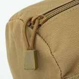 Maxbell Tent Stakes Storage Bag Case Ground Nail Carry Bag for Outdoor Picnic Hiking Khaki
