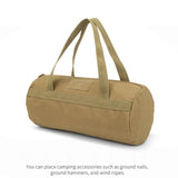Maxbell Tent Stakes Storage Bag Case Ground Nail Carry Bag for Outdoor Picnic Hiking Khaki