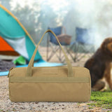 Maxbell Tent Stakes Storage Bag Case Ground Nail Carry Bag for Outdoor Picnic Hiking Khaki