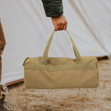 Maxbell Tent Stakes Storage Bag Case Ground Nail Carry Bag for Outdoor Picnic Hiking Khaki