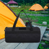 Maxbell Tent Stakes Storage Bag Case Ground Nail Carry Bag for Outdoor Picnic Hiking black