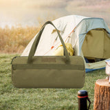 Maxbell Tent Stakes Storage Bag Case Ground Nail Carry Bag for Outdoor Picnic Hiking green
