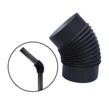 Maxbell 45 Degree Elbow Pipe Flexible Accessories Durable Stove Pipe Elbow