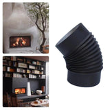 Maxbell 45 Degree Elbow Pipe Flexible Accessories Durable Stove Pipe Elbow