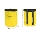 Maxbell Tool Belt Pouch Pocket Toolkit Utility Pouch for Trekking Hiking Exploration Yellow
