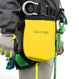 Maxbell Tool Belt Pouch Pocket Toolkit Utility Pouch for Trekking Hiking Exploration Yellow