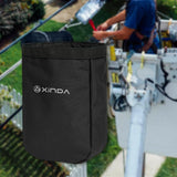 Maxbell Tool Belt Pouch Pocket Toolkit Utility Pouch for Trekking Hiking Exploration Black