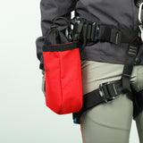 Maxbell Tool Belt Pouch Pocket Toolkit Utility Pouch for Trekking Hiking Exploration Red