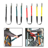 Maxbell Climbing Safety Belt Work Safety Belt for Climbing Outdoor Activities Caving Black