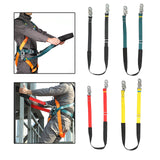 Maxbell Climbing Safety Belt Work Safety Belt for Climbing Outdoor Activities Caving Black