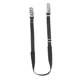 Maxbell Climbing Safety Belt Work Safety Belt for Climbing Outdoor Activities Caving Black