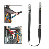 Maxbell Climbing Safety Belt Work Safety Belt for Climbing Outdoor Activities Caving Black