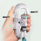 Maxbell Climbing Safety Belt Work Safety Belt for Climbing Outdoor Activities Caving Blue