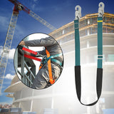 Maxbell Climbing Safety Belt Work Safety Belt for Climbing Outdoor Activities Caving Blue