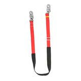 Maxbell Climbing Safety Belt Work Safety Belt for Climbing Outdoor Activities Caving Red