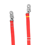 Maxbell Climbing Safety Belt Work Safety Belt for Climbing Outdoor Activities Caving Red