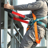 Maxbell Climbing Safety Belt Work Safety Belt for Climbing Outdoor Activities Caving Yellow