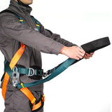 Maxbell Climbing Safety Belt Work Safety Belt for Climbing Outdoor Activities Caving Yellow