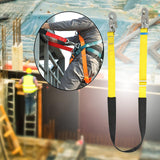 Maxbell Climbing Safety Belt Work Safety Belt for Climbing Outdoor Activities Caving Yellow