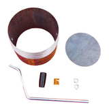 Maxbell Stove Pipe Damper Sturdy Heat Resistant Accessories Clip Household Fireplace