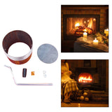 Maxbell Stove Pipe Damper Sturdy Heat Resistant Accessories Clip Household Fireplace