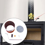 Maxbell Stove Pipe Damper Sturdy Heat Resistant Accessories Clip Household Fireplace