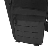 Maxbell Men's Chest Bag Chest Pack Daypack for Outdoor Sports Motorcycle Backpacking All Black