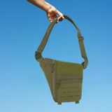 Maxbell Men's Chest Bag Chest Pack Daypack for Outdoor Sports Motorcycle Backpacking Green