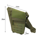 Maxbell Men's Chest Bag Chest Pack Daypack for Outdoor Sports Motorcycle Backpacking Green