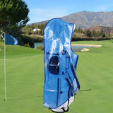 Maxbell Golf Bag Rain Cover Dustproof Durable Raincoat for Carry Cart Practice Gifts