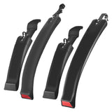 Maxbell Bike Mudguard Front Rear Set Supplies Accs Mudflap for Riding Sports Outdoor Plastic Buckle
