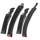 Maxbell Bike Mudguard Front Rear Set Supplies Accs Mudflap for Riding Sports Outdoor Plastic Buckle