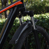 Maxbell Bike Mudguard Front Rear Set Supplies Accs Mudflap for Riding Sports Outdoor Plastic Buckle