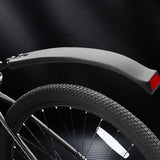 Maxbell Bike Mudguard Front Rear Set Supplies Accs Mudflap for Riding Sports Outdoor Plastic Buckle